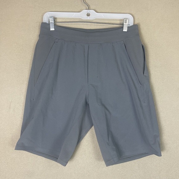 Lululemon Shorts Mens Medium Gray Workout Outdoor Beach Short Adult‎ - Picture 1 of 10